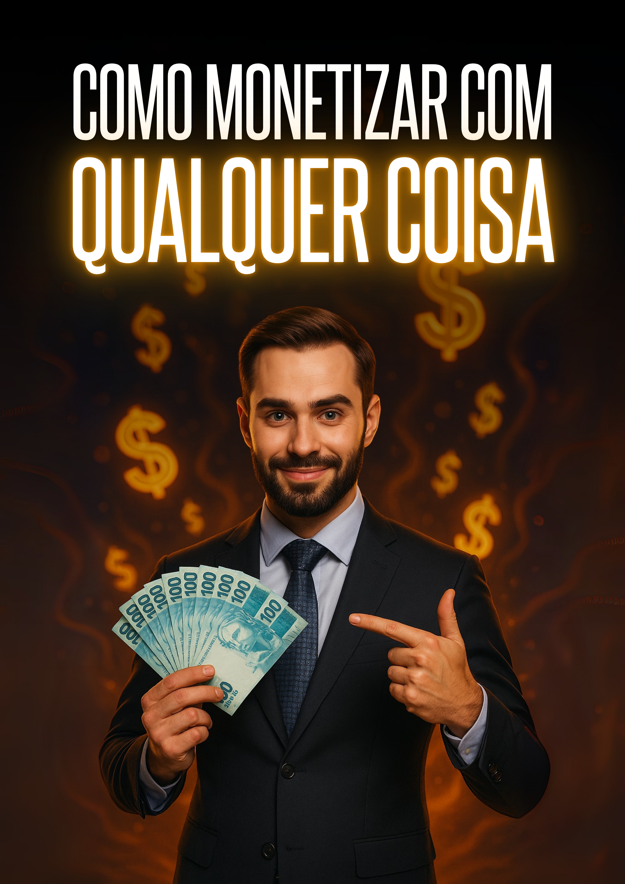 Capa do e-book Como Monetizar Com Qualquer Coisa